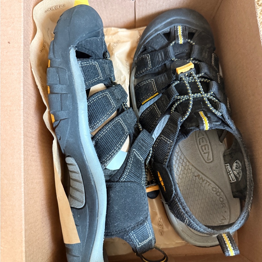 Keen Black Sandals (Newport H2)